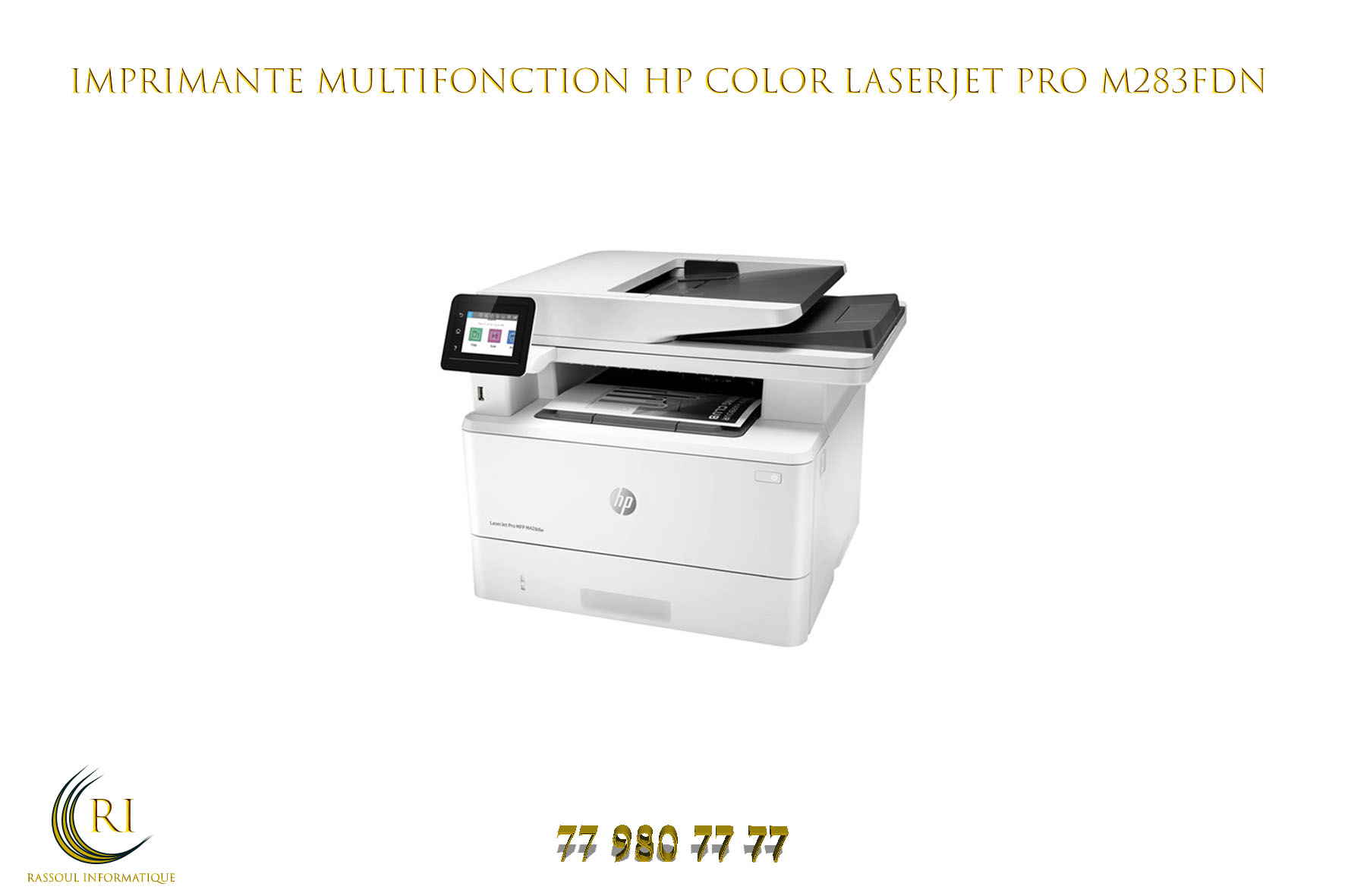 Imprimante multifonction HP Color LaserJet Pro M283fdn