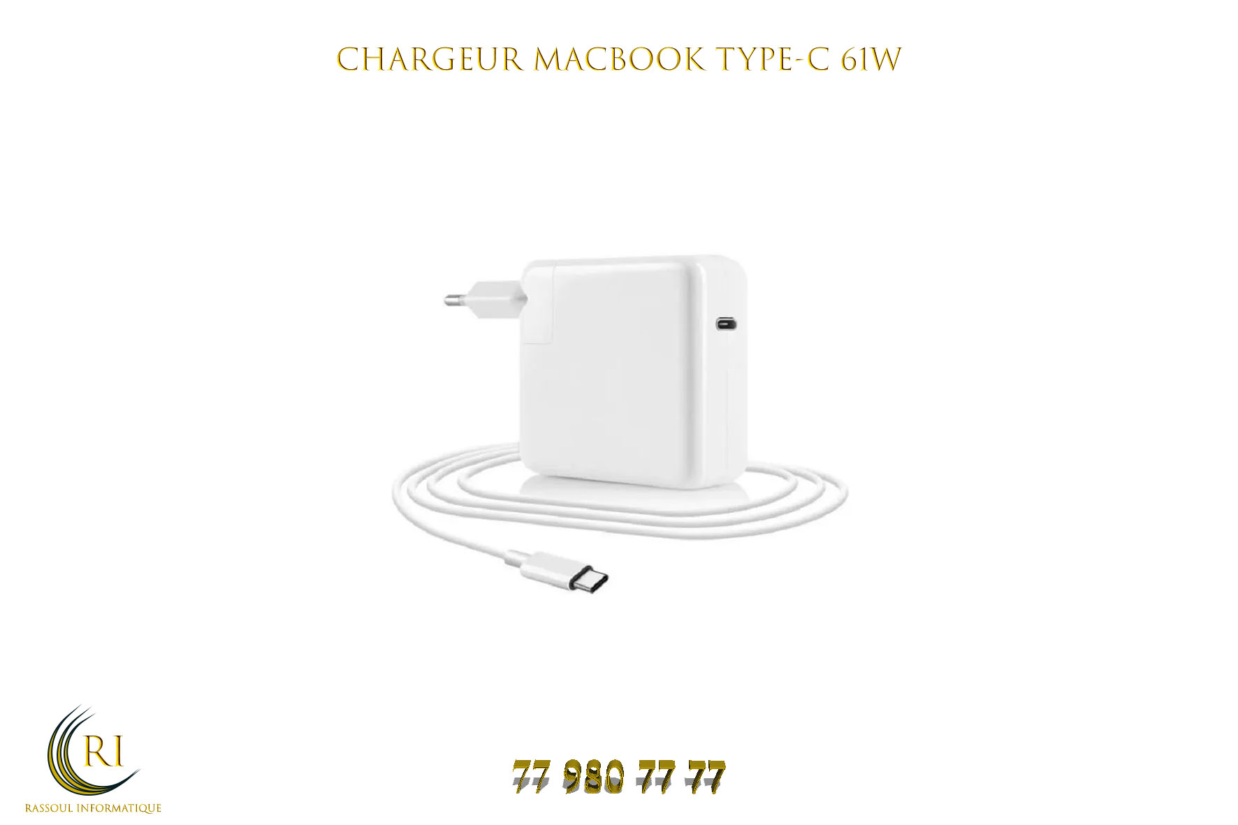 Chargeur MacBook Type-C 61W